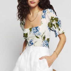 Reformation Floral Top / Size 2